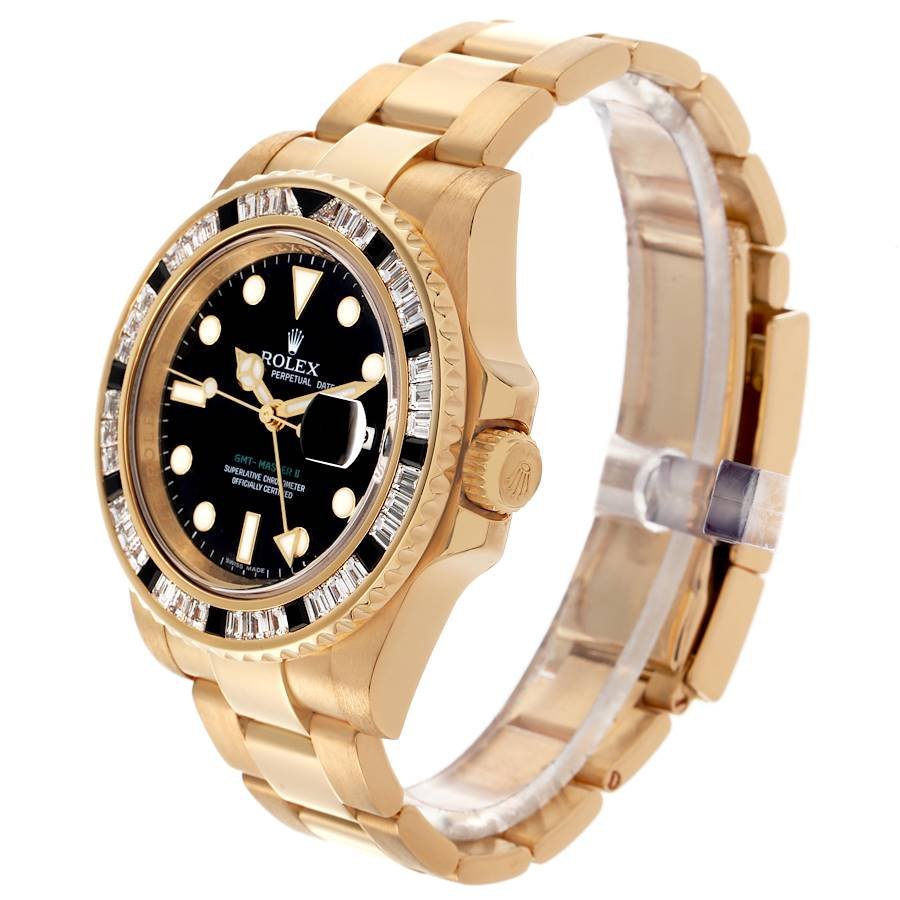 Rolex GMT-Master II 40mm Yellow Gold 2006-2007 for Sale — detail 3