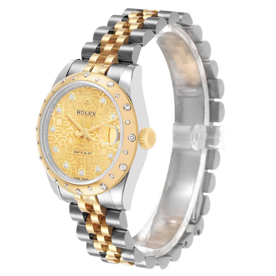 Rolex Datejust 31mm Yellow Gold Stainless Steel 2012 for Sale — detail 3