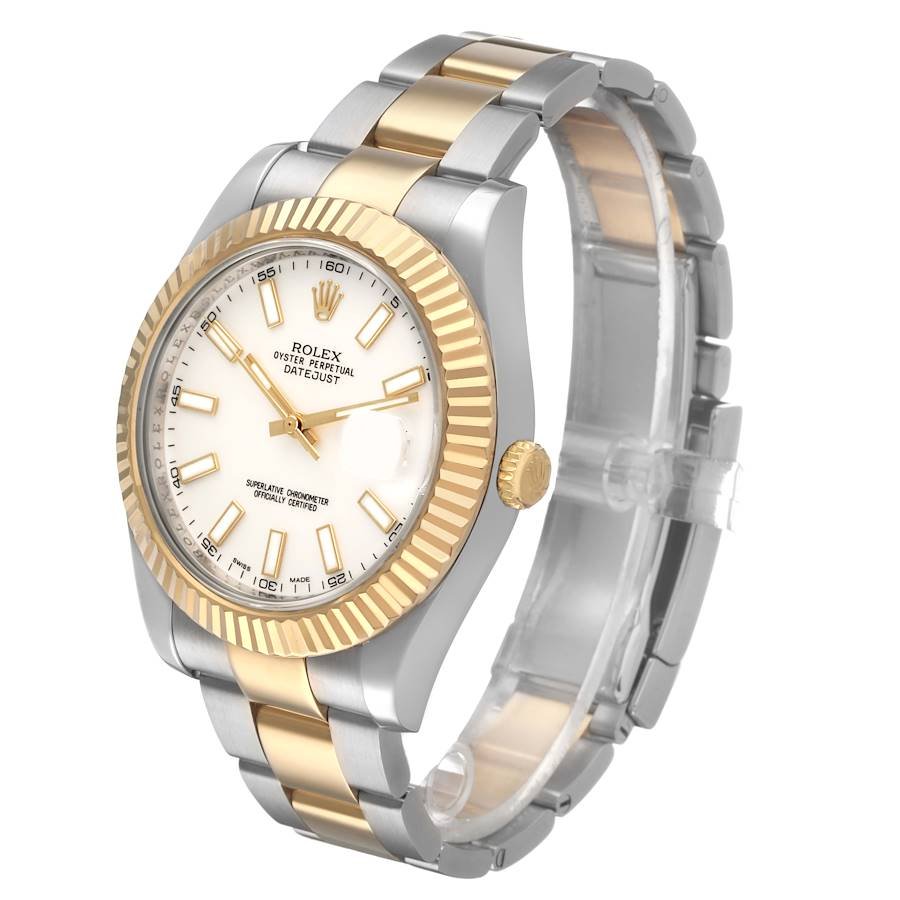 Rolex Datejust 41mm Yellow Gold Stainless Steel 2014 for Sale — detail 3