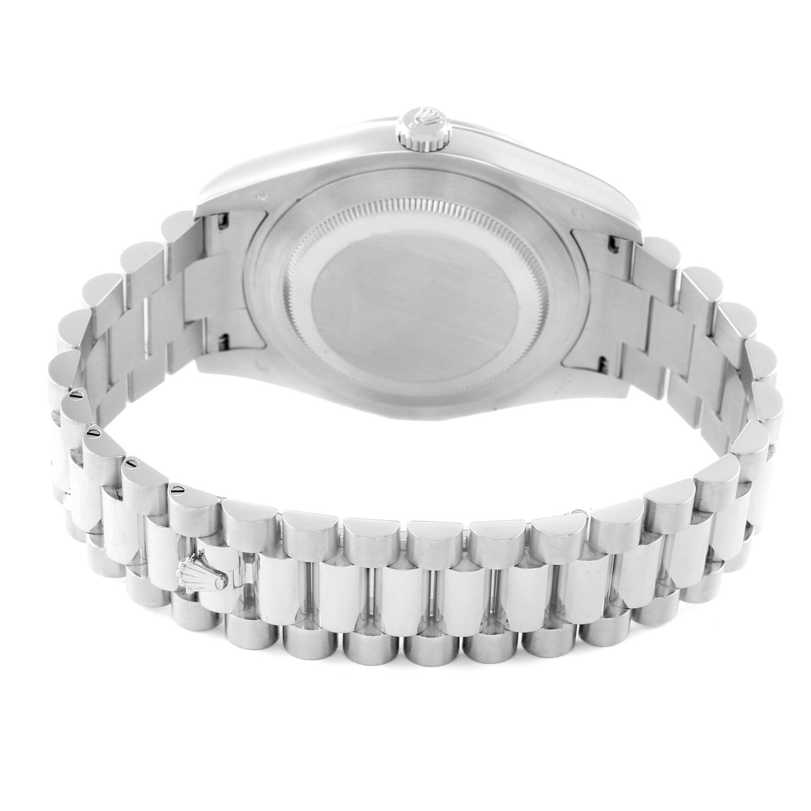 Rolex Day-Date II 'Ice Blue' Roman 41mm Platinum 2012 for Sale — detail 5