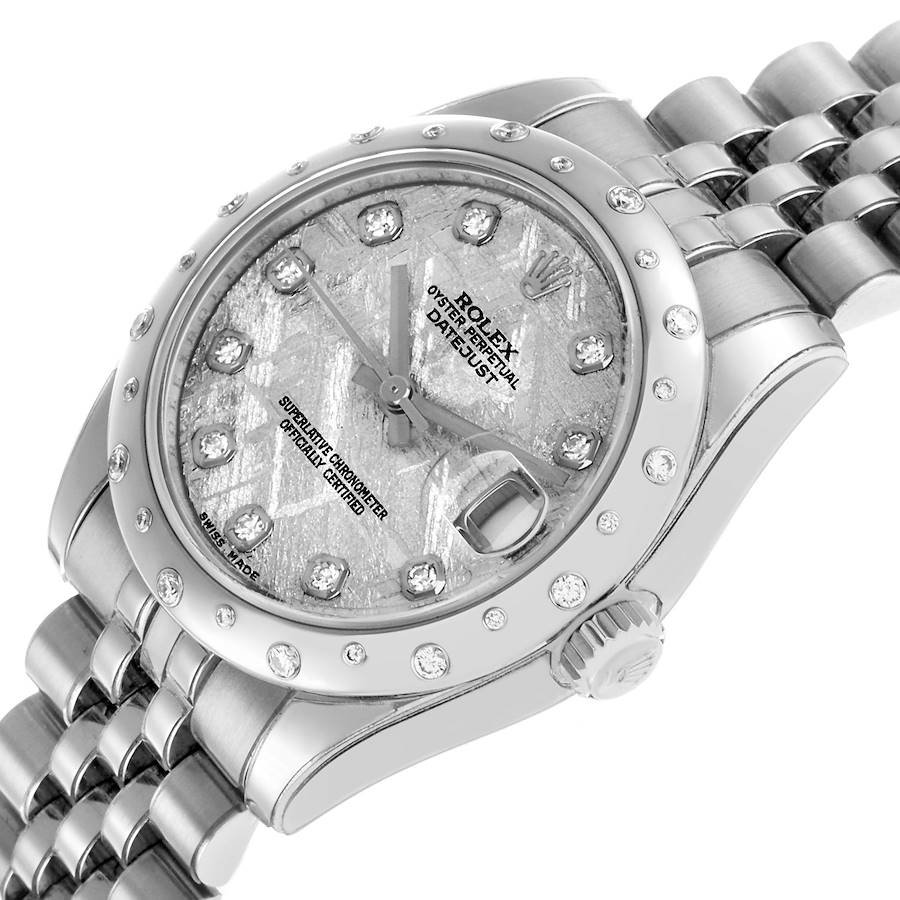 Rolex Datejust Meteorite Dial 31mm White Gold Stainless Steel 2013 for Sale — detail 4