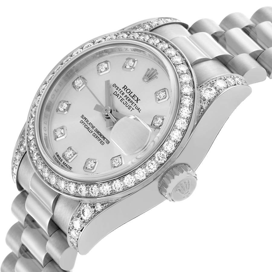 Rolex President Datejust 26mm White Gold 2013 for Sale — detail 4