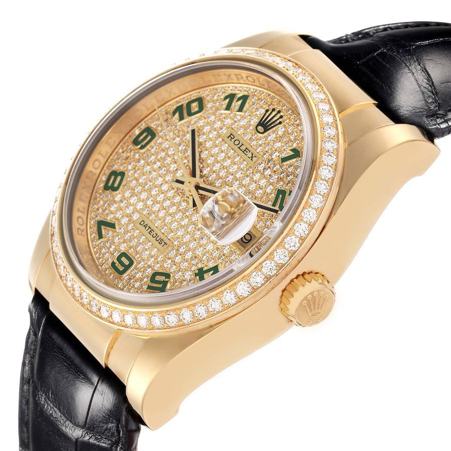 Rolex President Datejust 36mm Yellow Gold 2008-2009 for Sale — detail 4