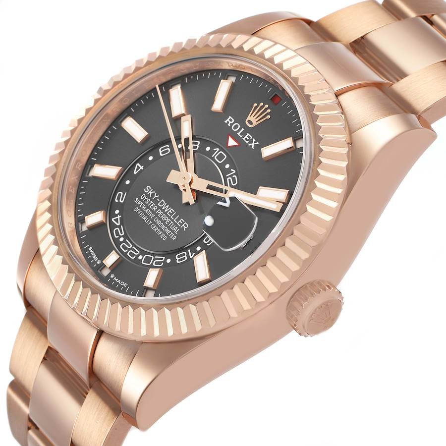 Rolex Sky-Dweller 42mm Rose Gold 2025 for Sale — detail 4