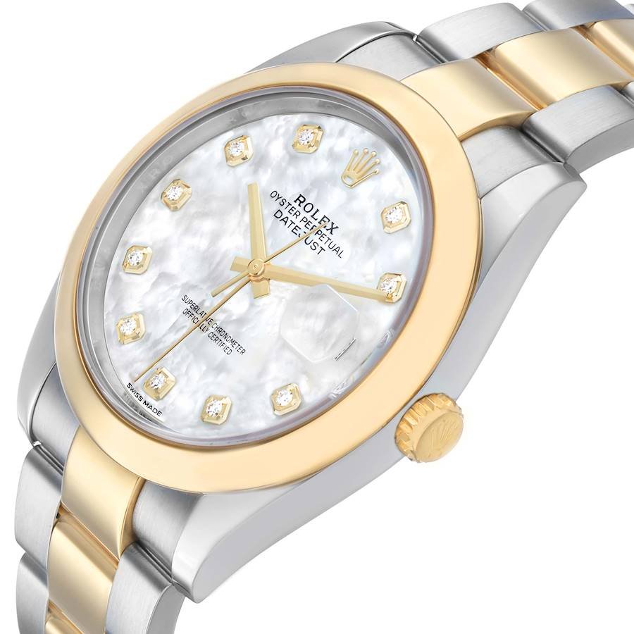 Rolex Datejust 41mm Yellow Gold Stainless Steel for Sale — detail 4
