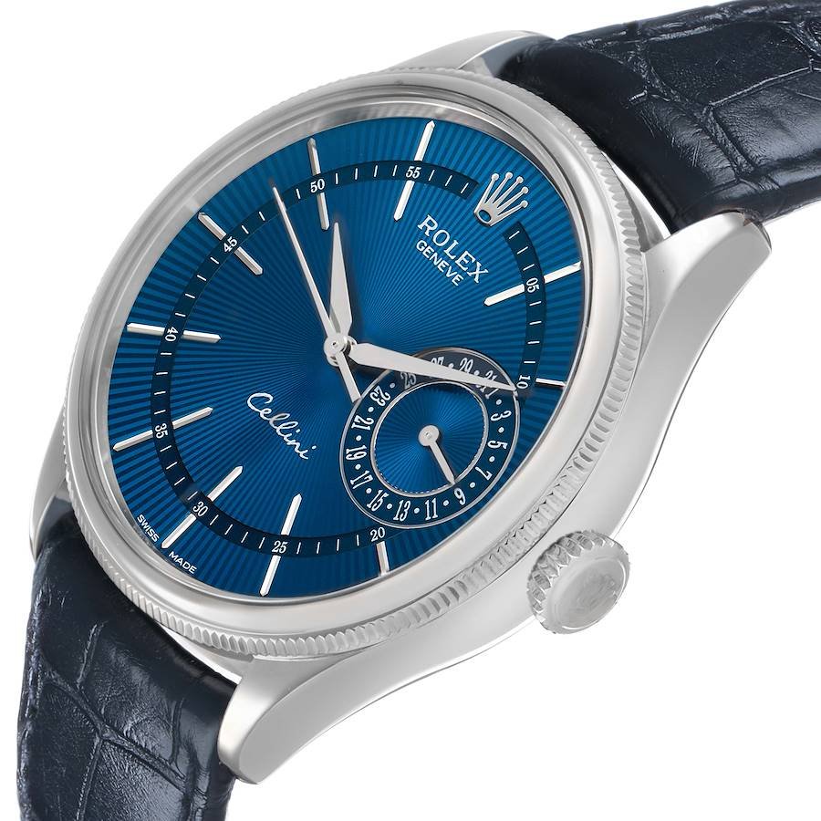 Rolex Cellini 39mm White Gold 2018 for Sale — detail 4