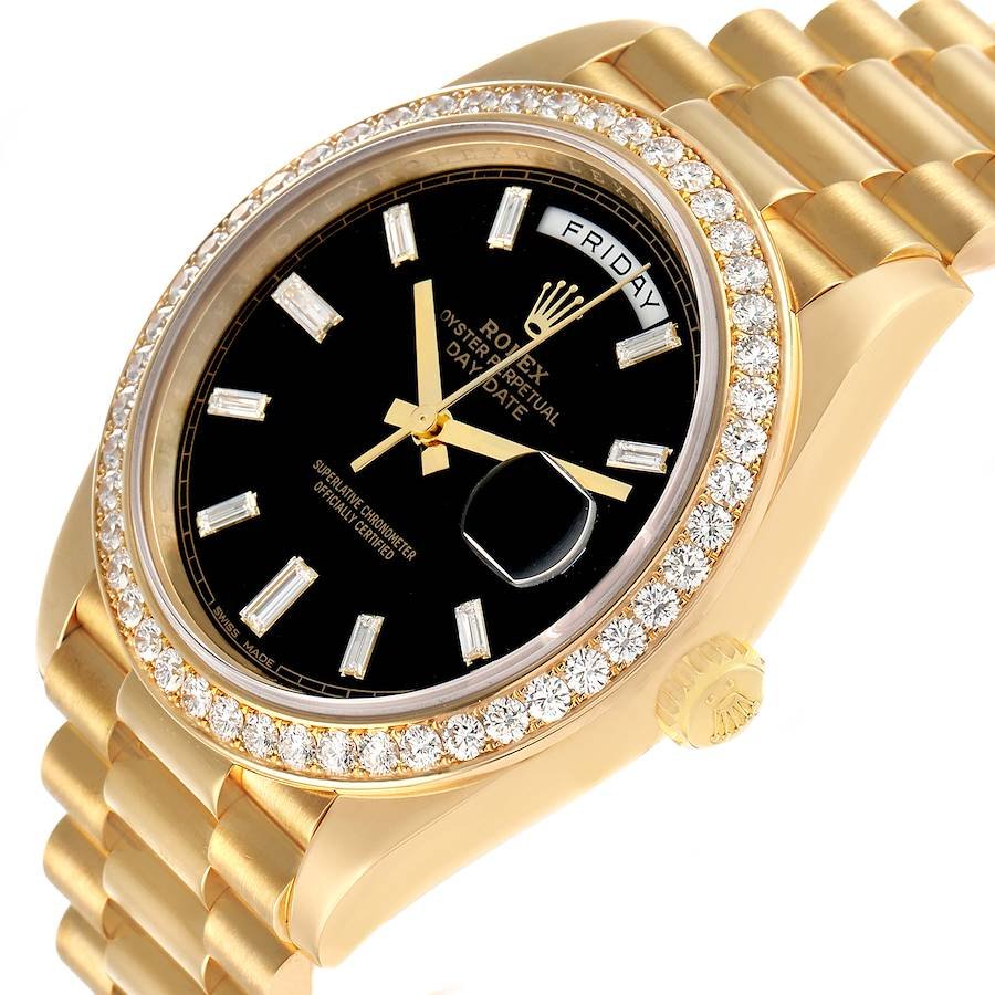 Rolex President Day-Date 40mm Yellow Gold for Sale — detail 4