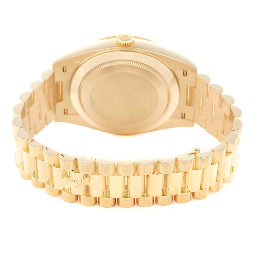 Rolex President Day-Date 40mm Yellow Gold for Sale — detail 5