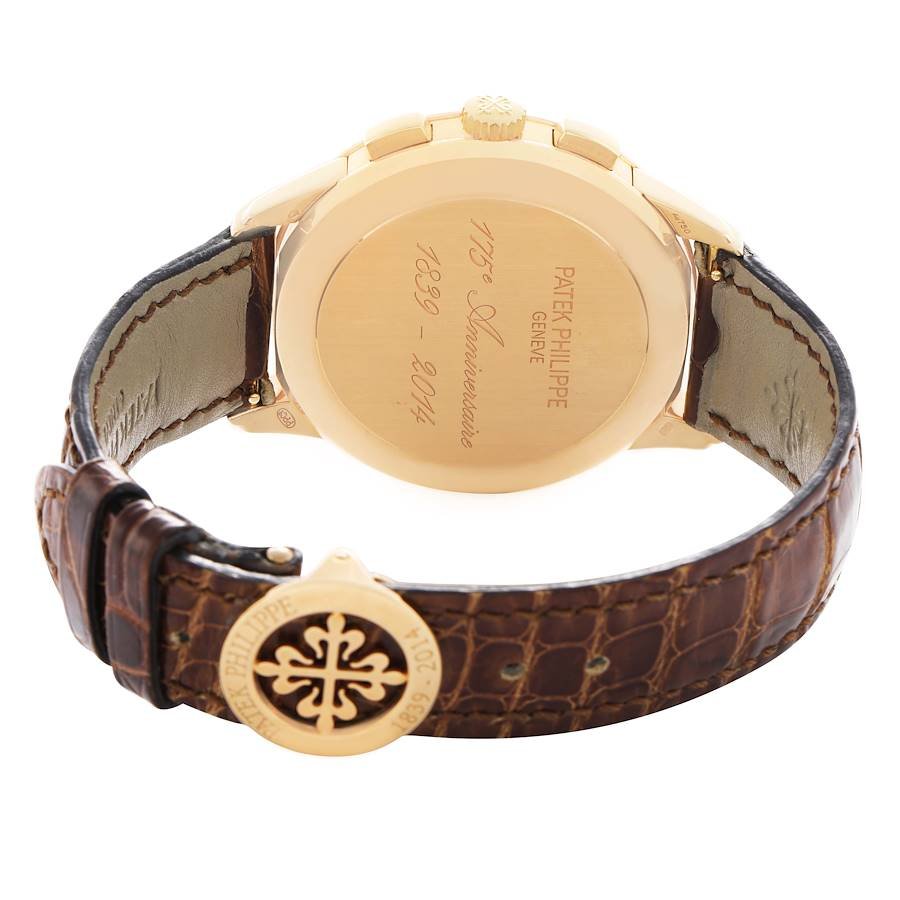 Patek Philippe 175th Anniversary 40mm Yellow Gold 2014 for Sale — detail 5