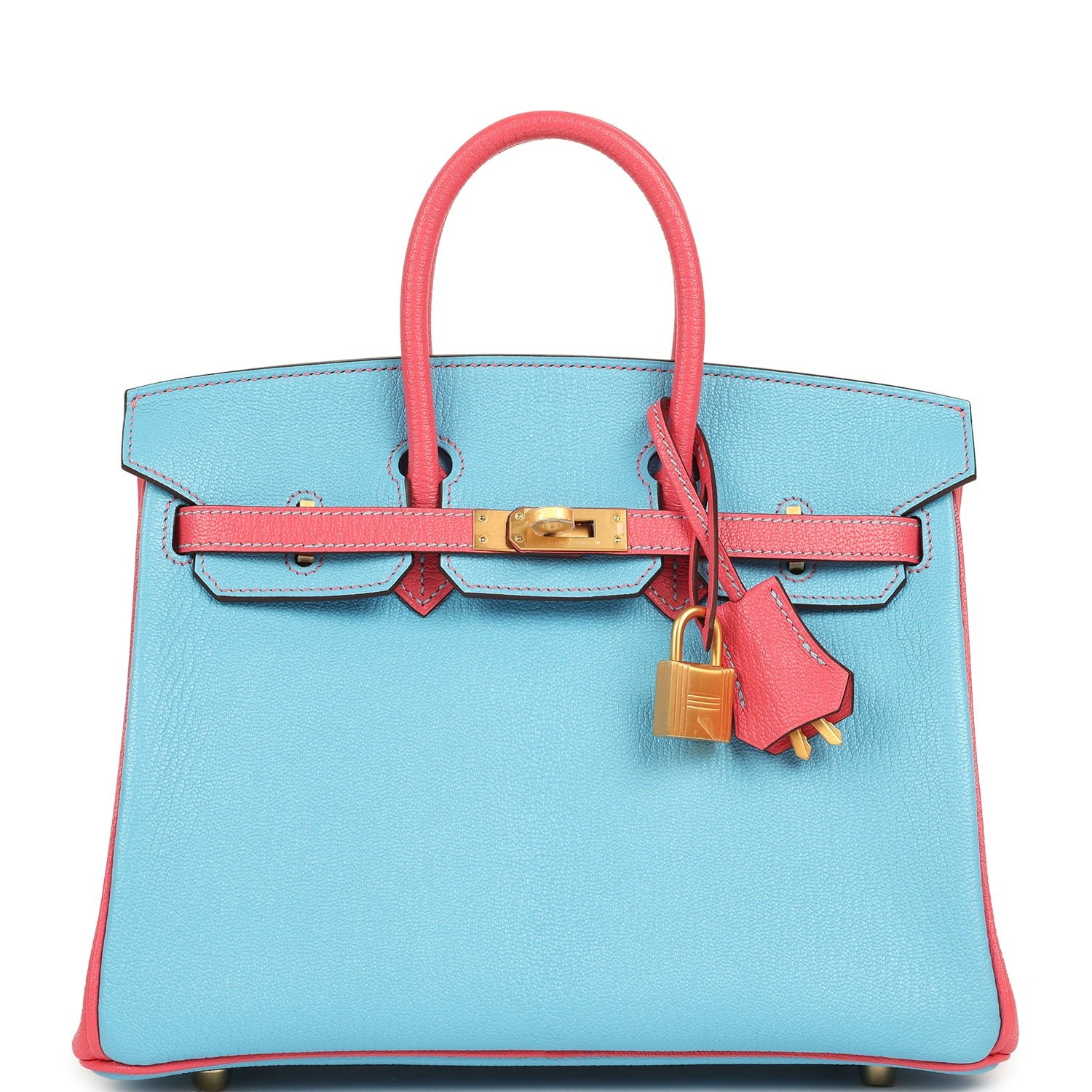 Hermès Birkin 25 Celeste Chevre Mysore