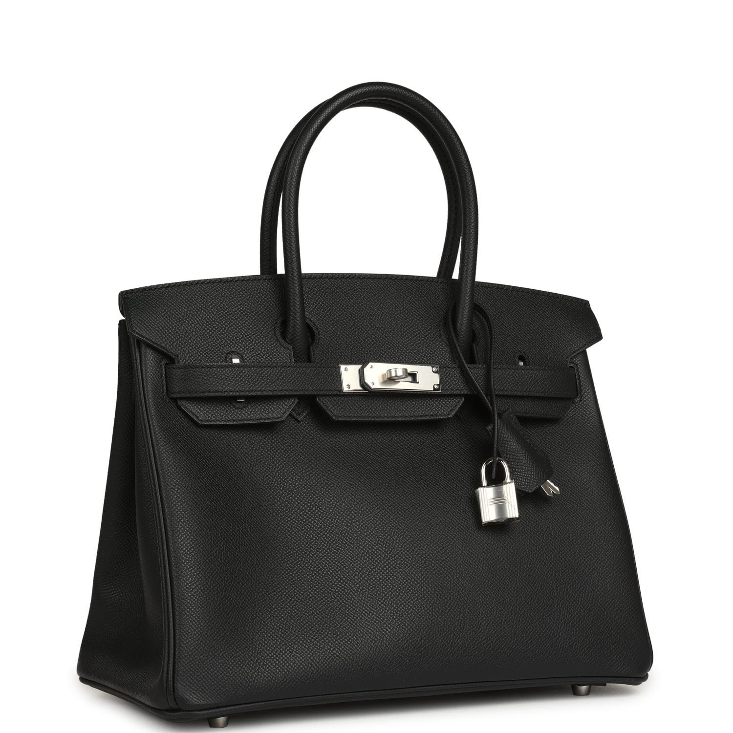 Hermès Birkin 30 Black Epsom — view 2
