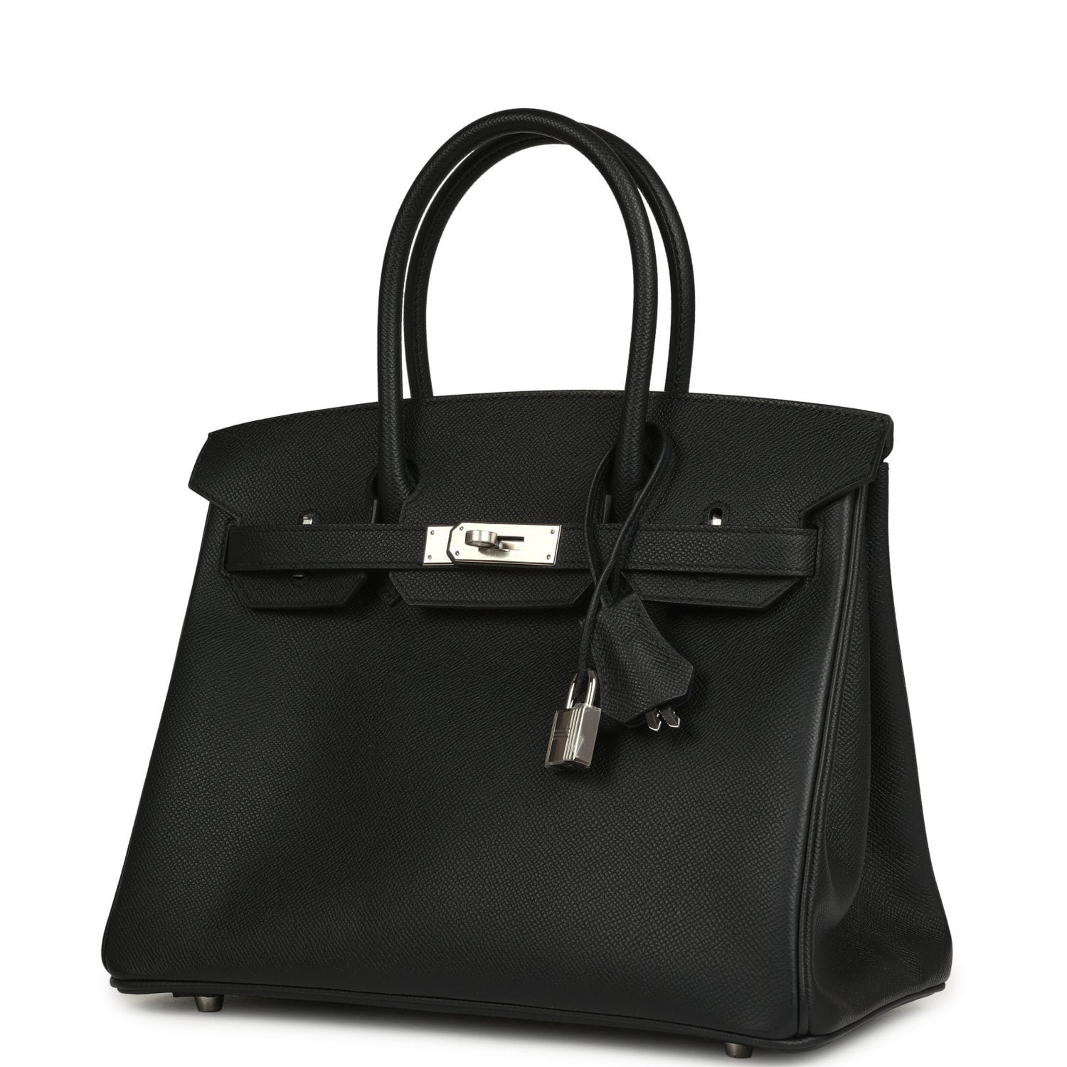 Hermès Birkin 30 Black Epsom — view 3