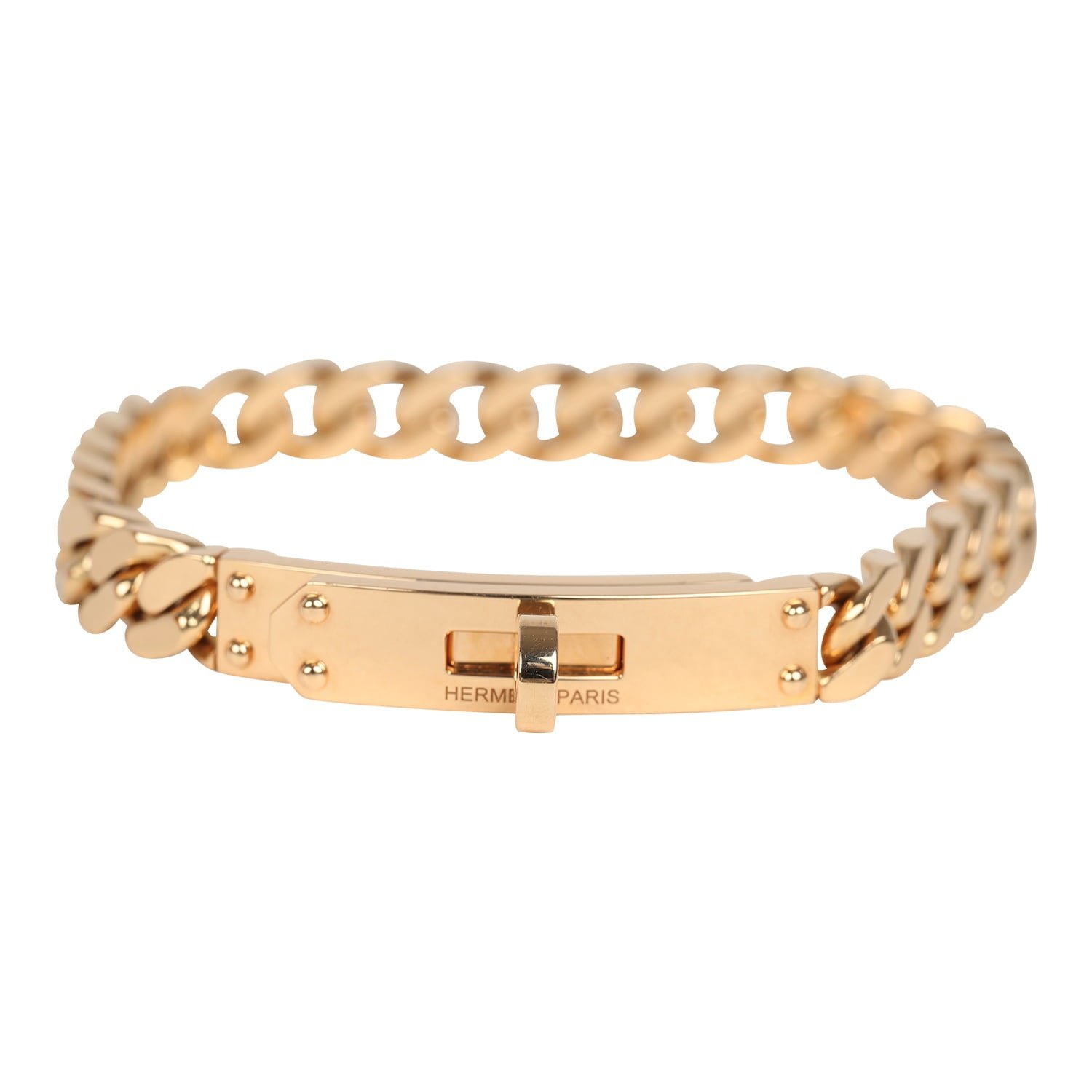 Hermès Kelly XS Bracelet 18K Rose Gold
