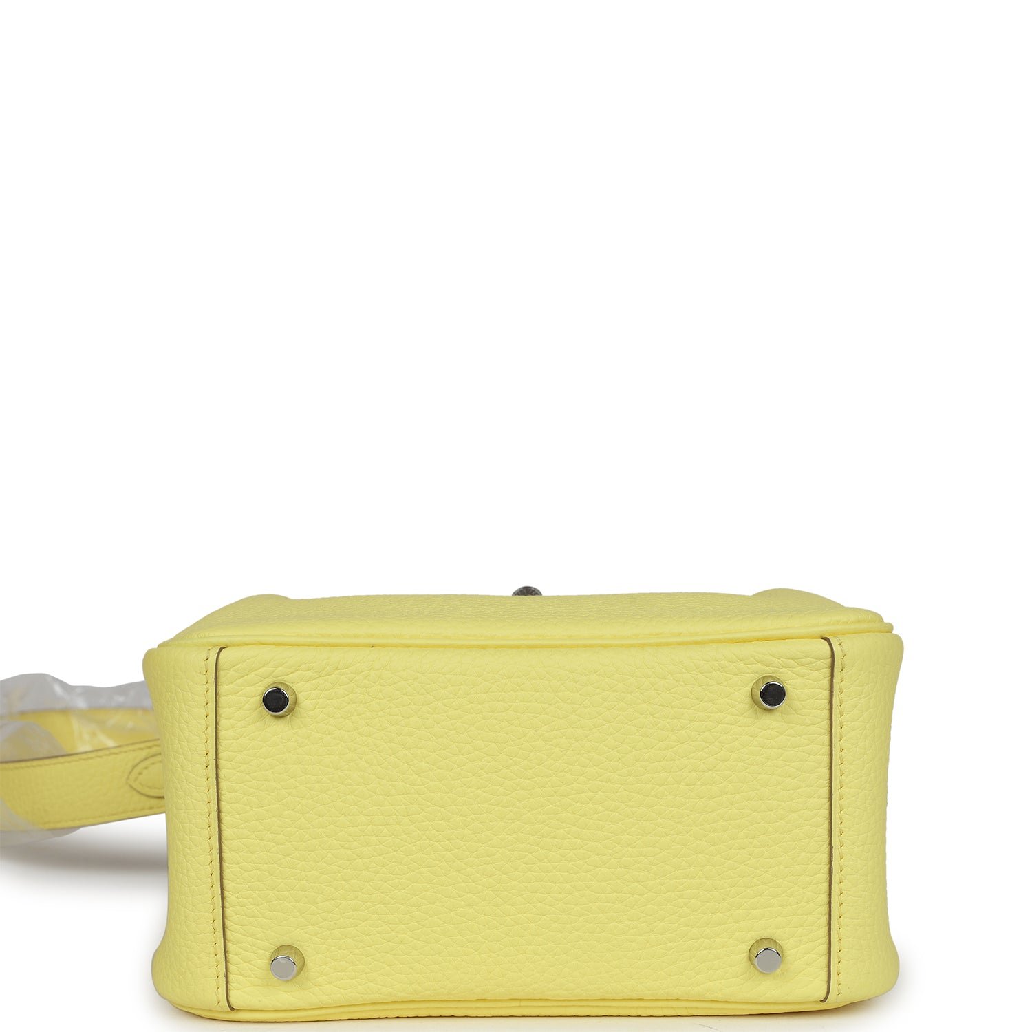 Hermès Mini Lindy Limoncello Clemence — view 7