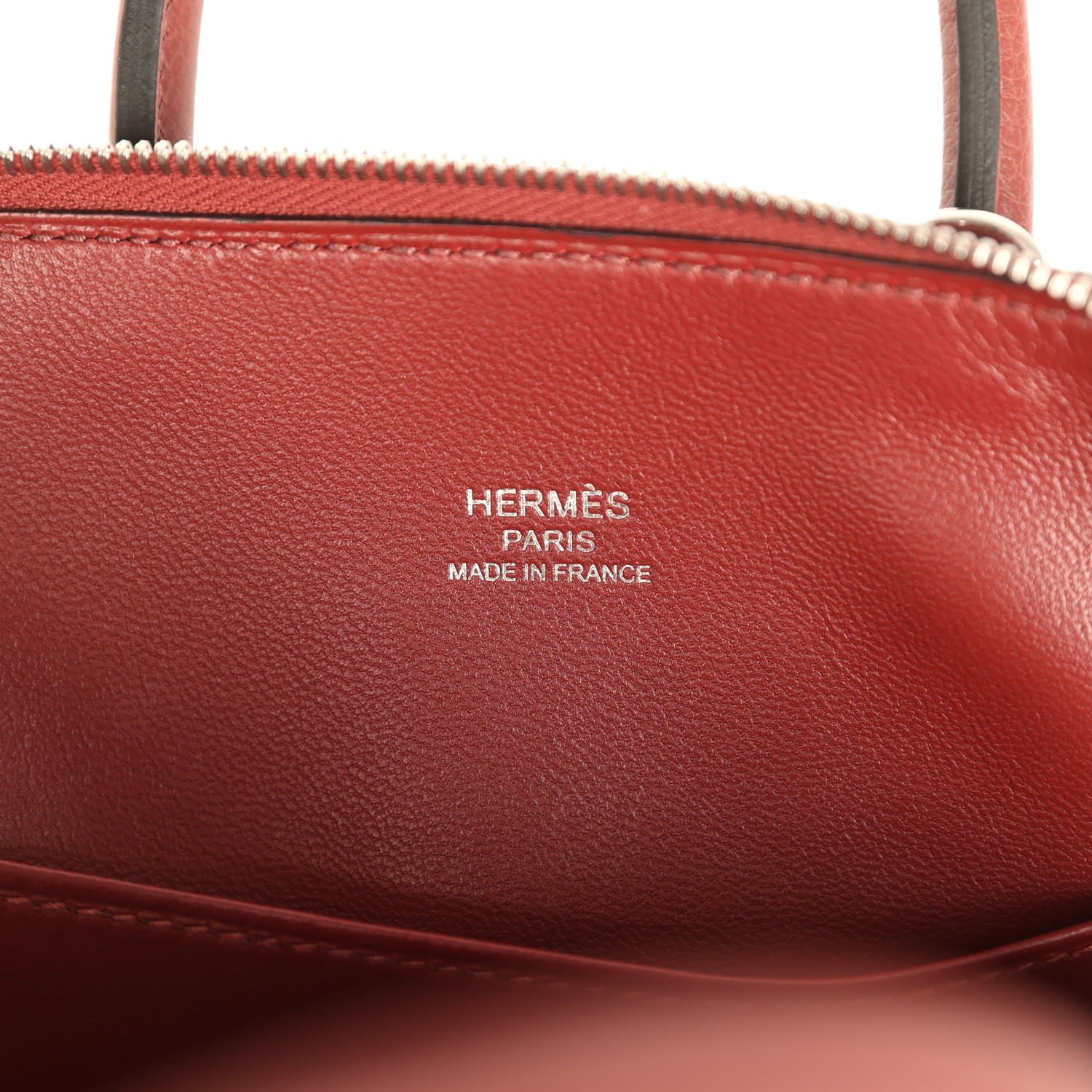 Hermès 1923 Bolide Mini Rouge H Evercolor — view 8