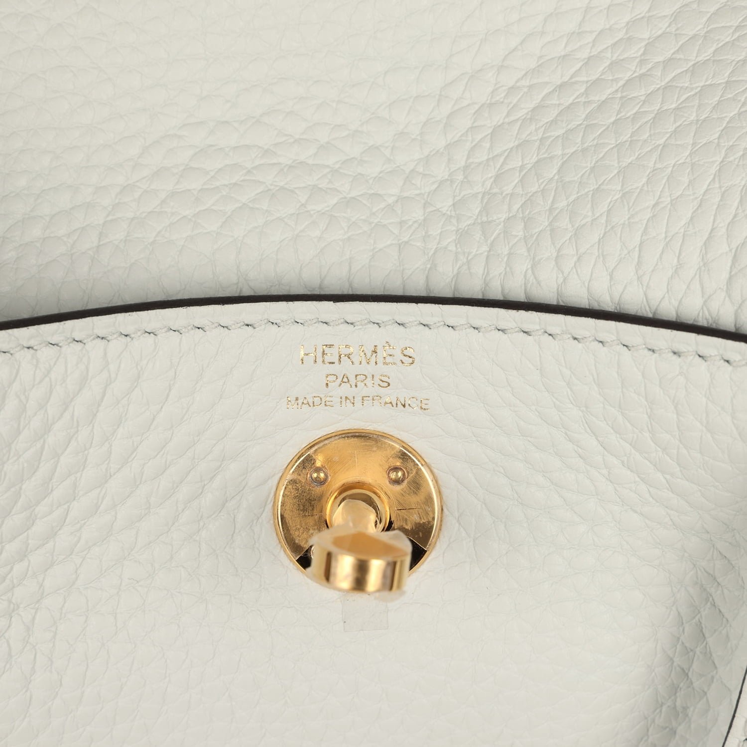Hermès Mini Lindy II Gris Platine Clemence — view 7