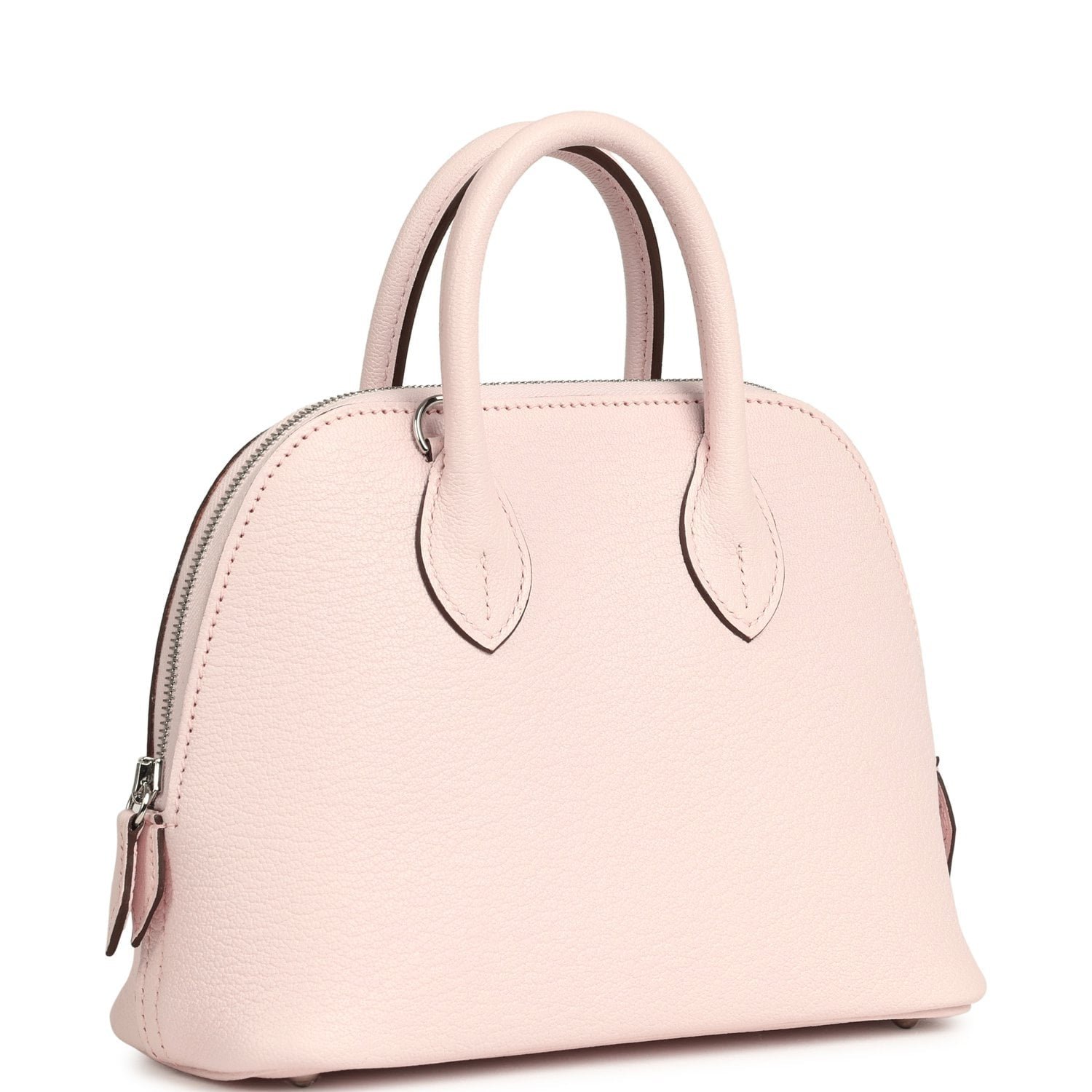 Hermès 1923 Bolide Mini Rose Darling Chevre Mysore — view 3