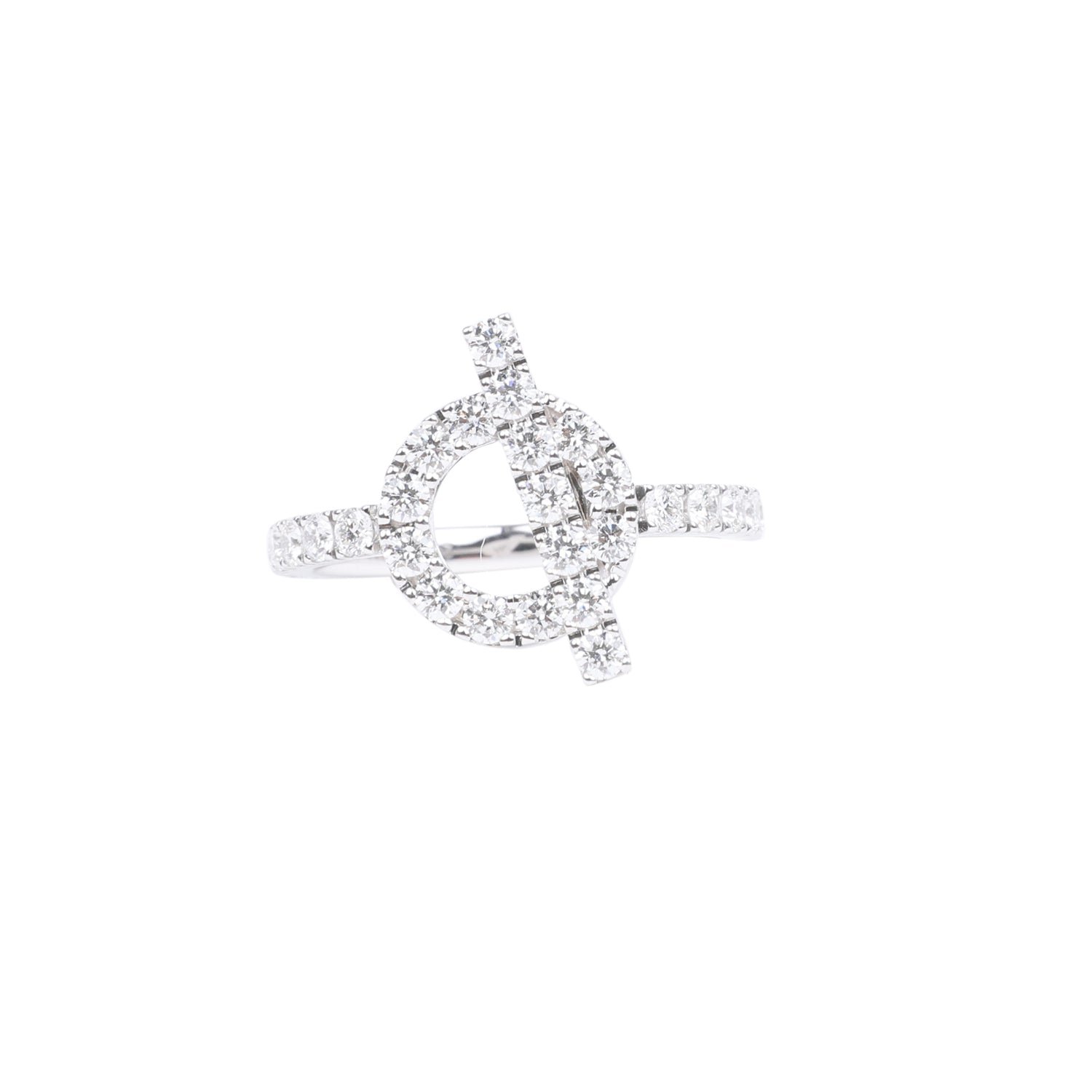 Hermès Finesse Ring 18K White Gold — view 2