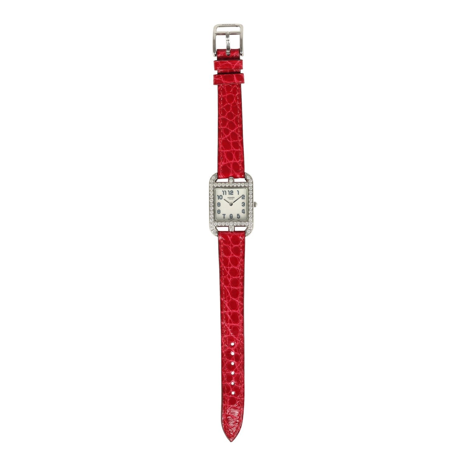 Pre-Owned Hermès Cape Cod Large Watch Steel