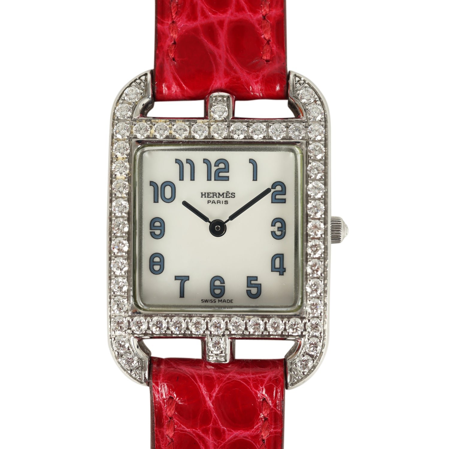 Pre-Owned Hermès Cape Cod Large Watch Steel — view 2