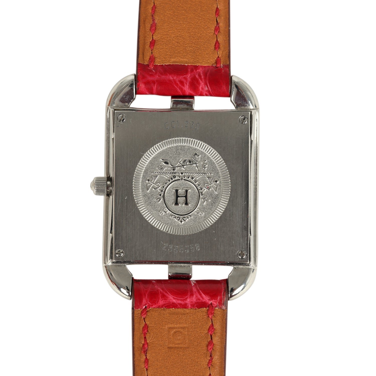 Pre-Owned Hermès Cape Cod Large Watch Steel — view 3