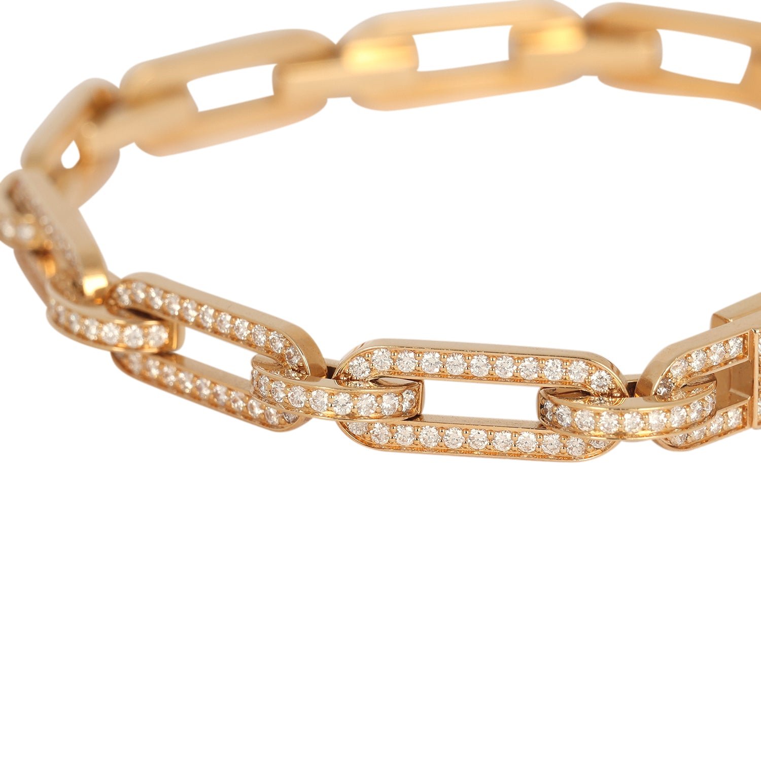 Pre-Owned Hermès Kelly Chaine SH Bracelet Gold — view 2