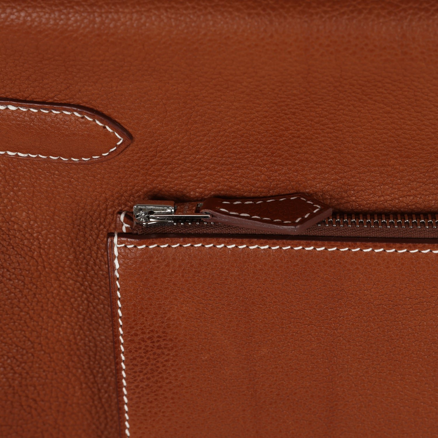 Hermès Kelly 42 Maxi Fauve Barenia Faubourg — view 6