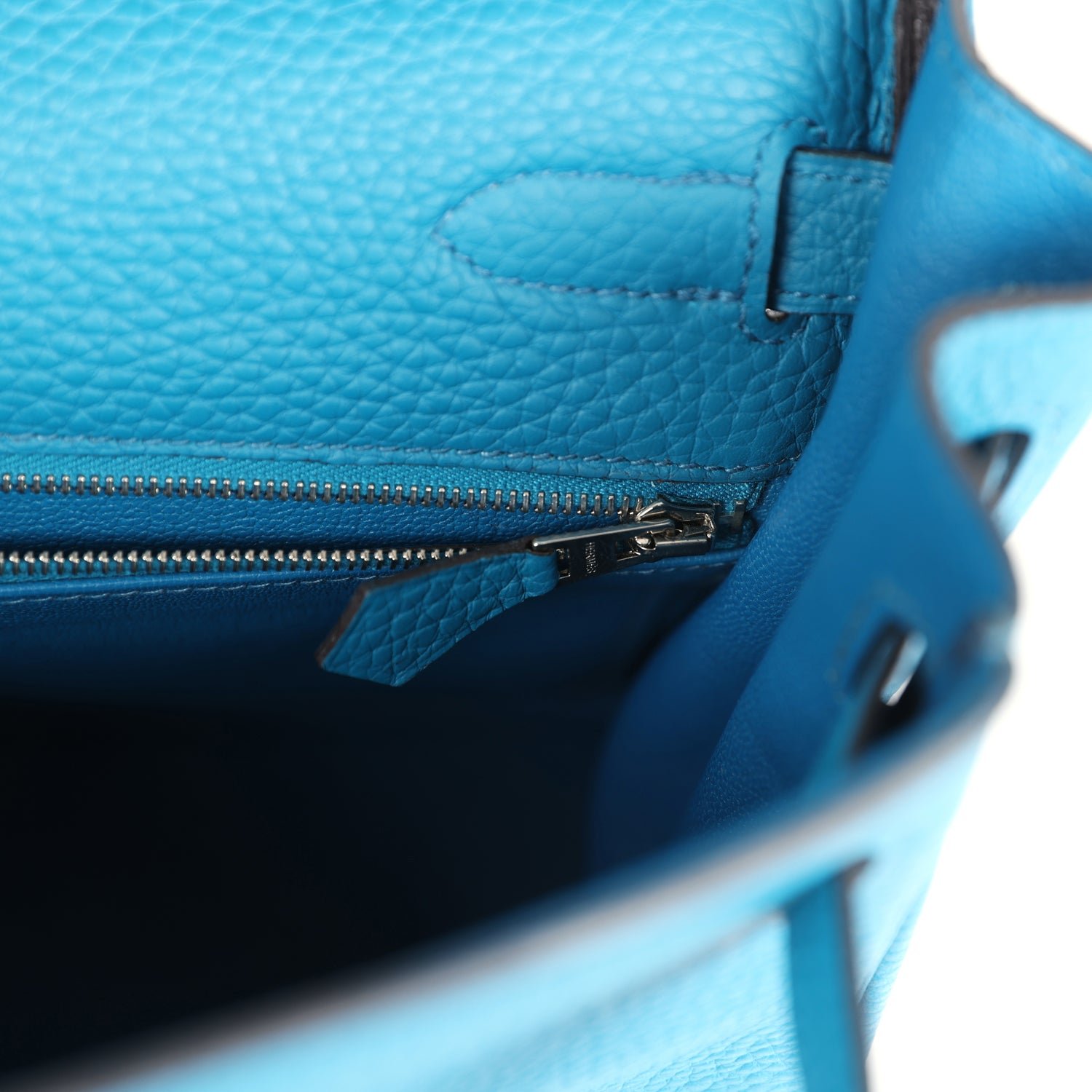 Hermès Kelly Retourne 32 Cobalt Clemence — view 9