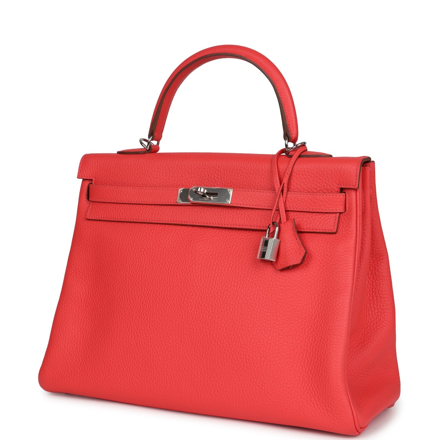Pre-Owned Hermès Kelly Retourne 35 Rose Jaipur — view 3