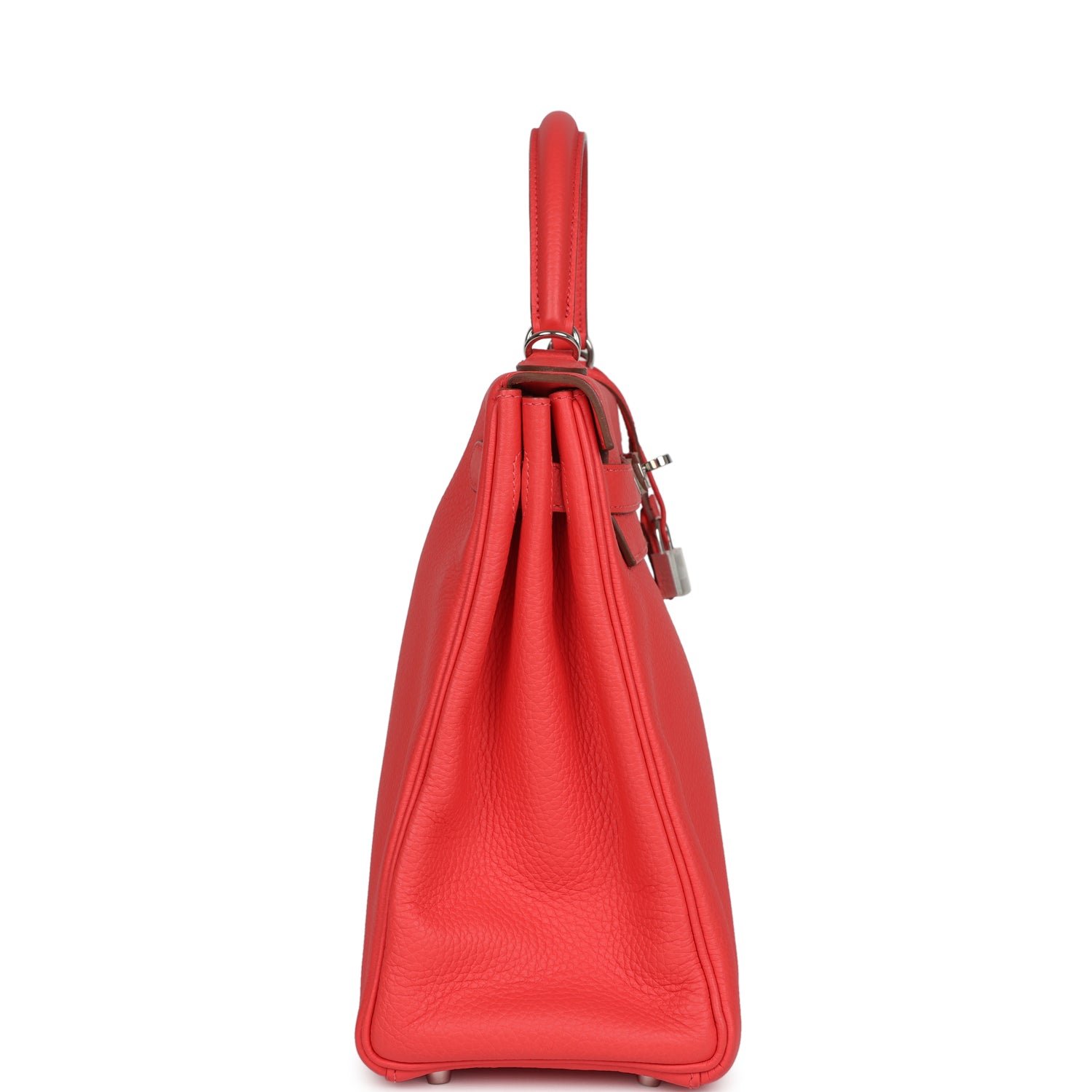 Pre-Owned Hermès Kelly Retourne 35 Rose Jaipur — view 4