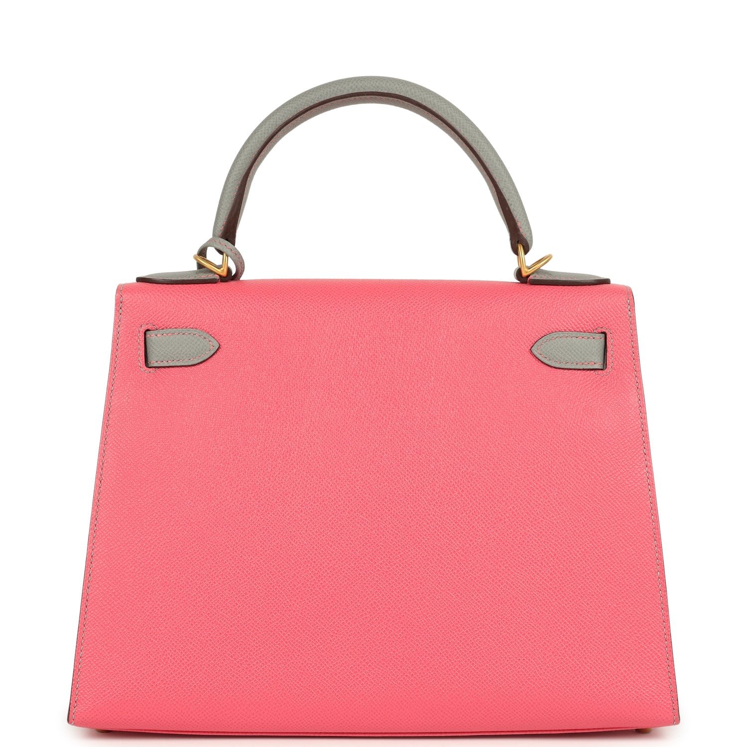 Pre-Owned Hermès Kelly Sellier 28 Rose Azalee — view 5