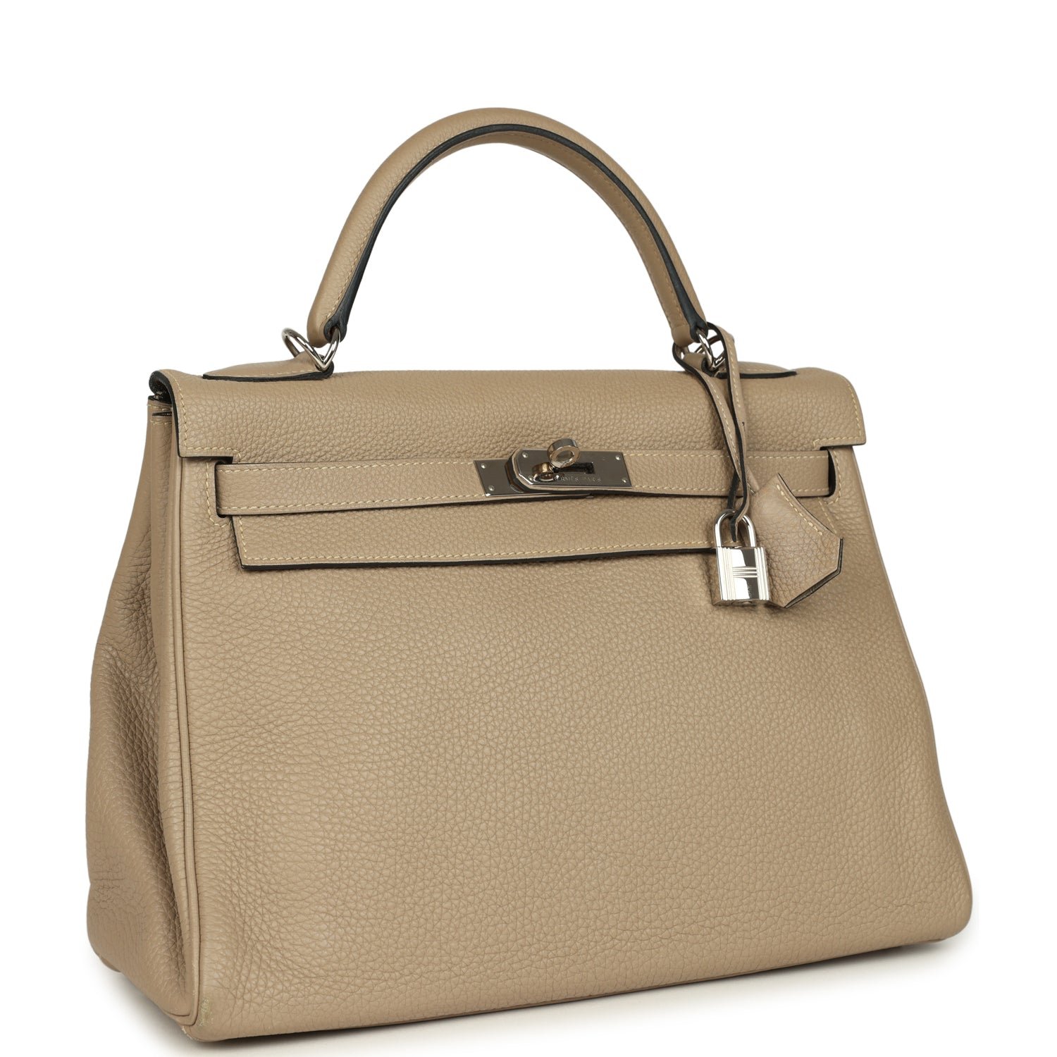Hermès Kelly Retourne 32 Gris Tourterelle — view 2