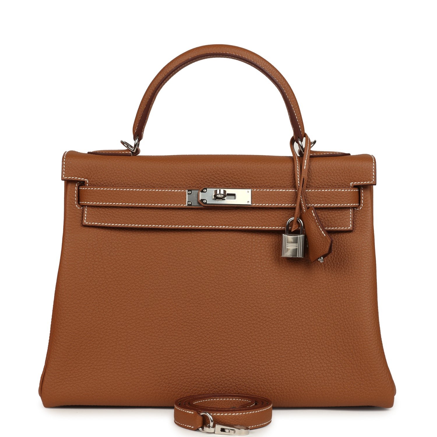 Hermès Kelly Retourne 32 Gold Togo