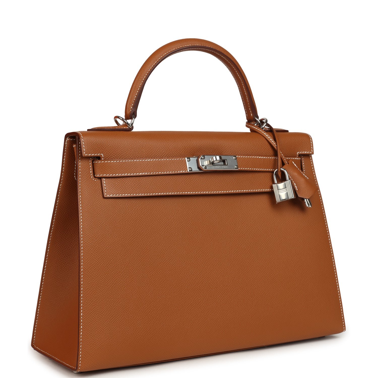 Hermès Kelly Sellier 32 Gold Epsom — view 2