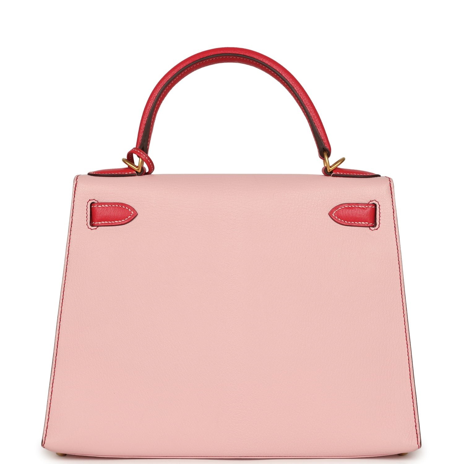 Pre-Owned Hermès Kelly Sellier 28 Rose Sakura — view 5