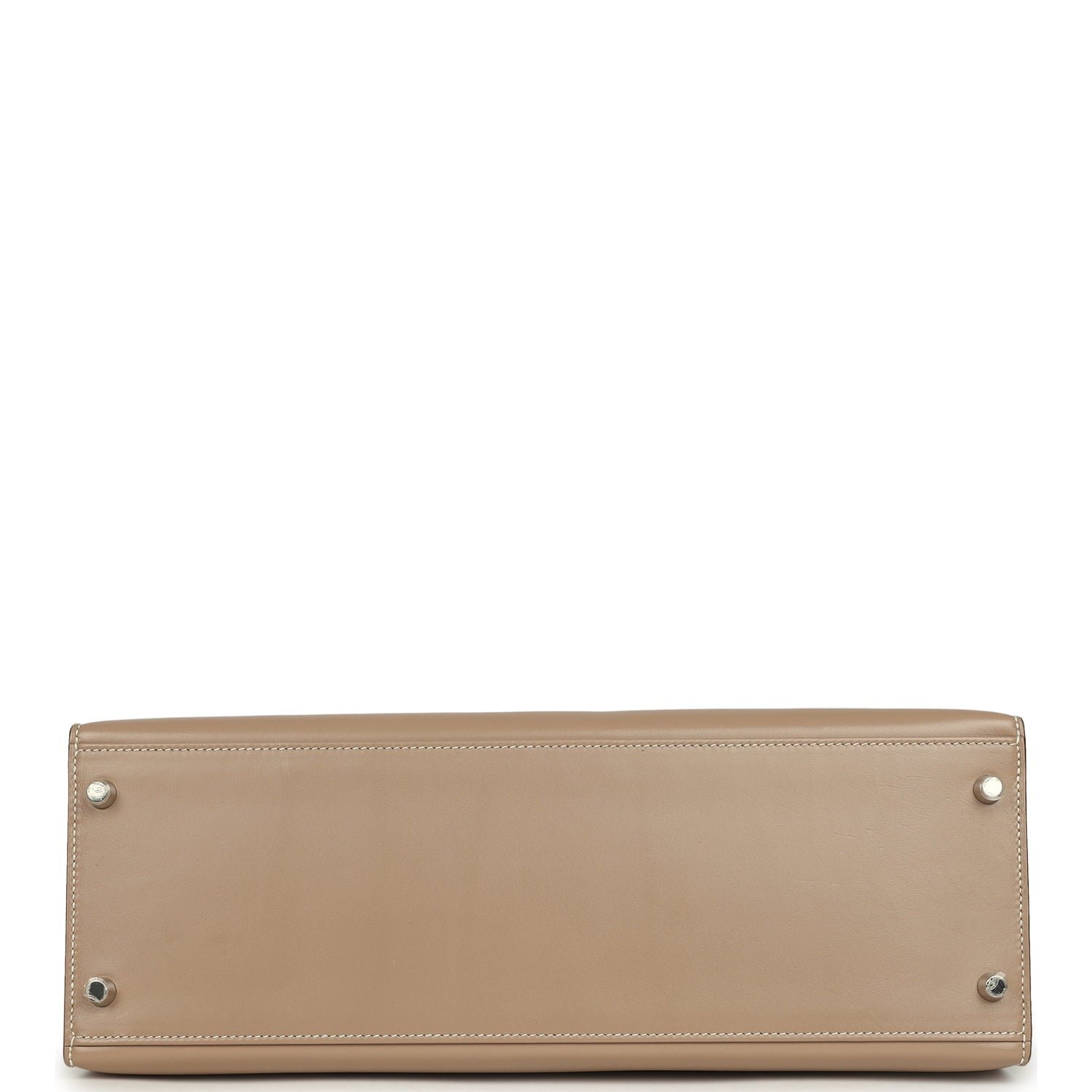 Pre-Owned Hermès Kelly Sellier 35 Argile Tadelakt — view 6