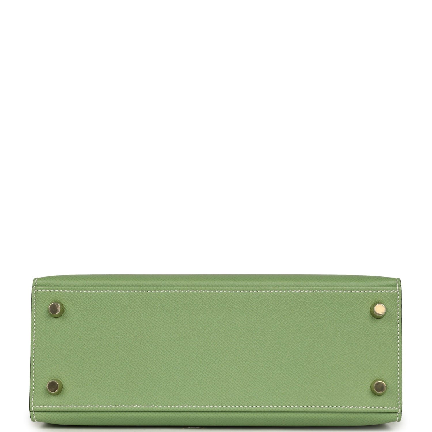 Hermès Kelly Sellier 25 Vert Criquet Epsom — view 6