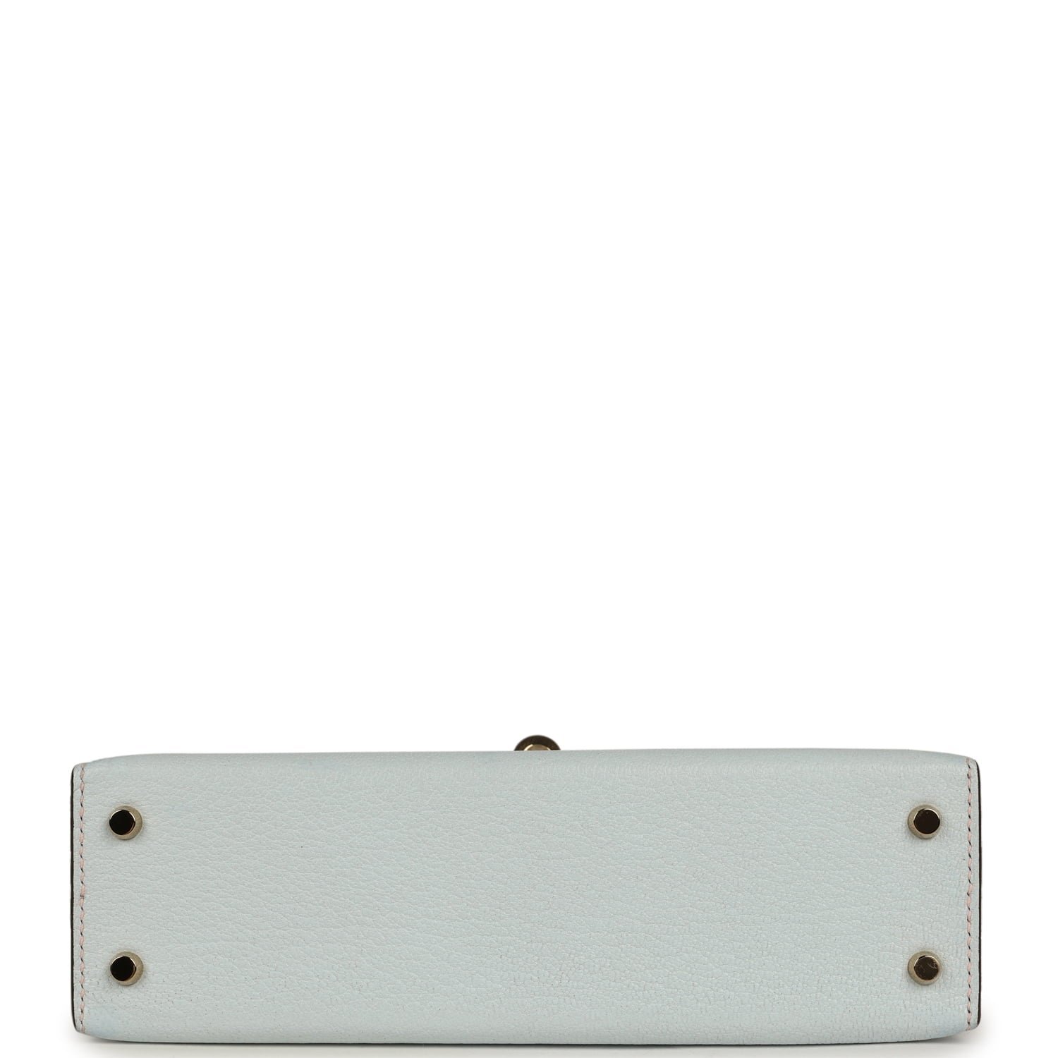 Pre-Owned Hermès Kelly Sellier 20 Bleu Brume — view 6