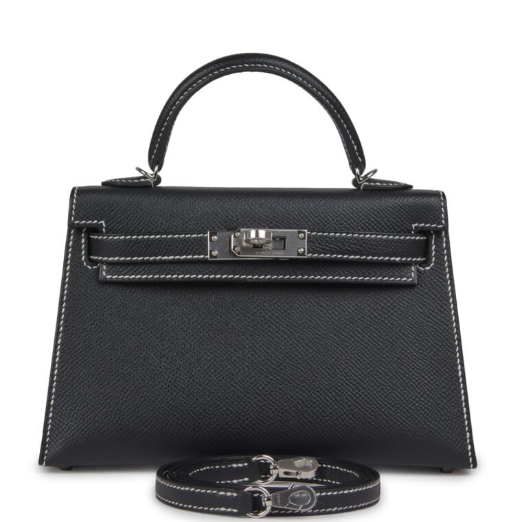 Hermès Kelly Sellier 20 Black Epsom — Buy Now