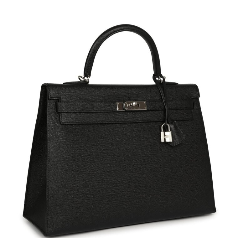 Pre-Owned Hermès Kelly Sellier 35 Black Epsom — Buy Now — alternate view