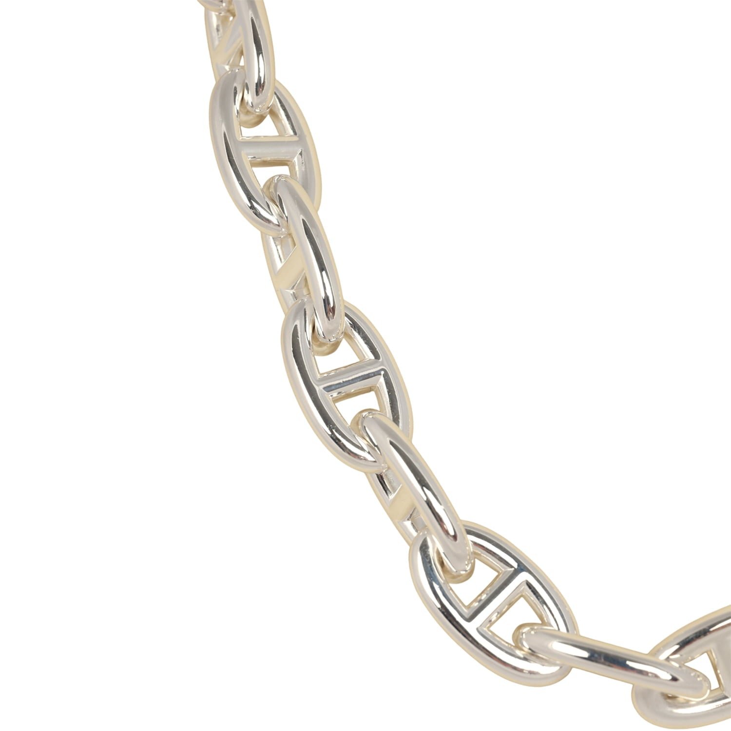 Hermès Chaine D'Ancre GM Necklace Sterling Silver — view 2