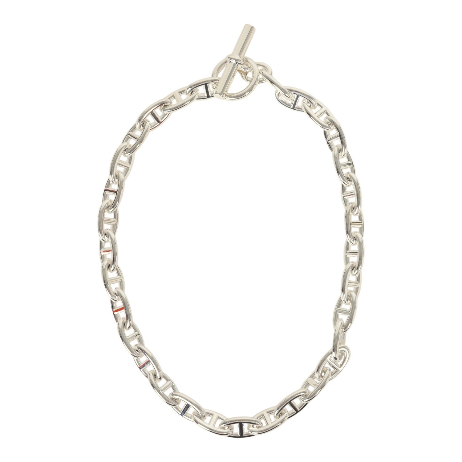 Hermès Chaine D'Ancre GM Necklace Sterling Silver — view 5