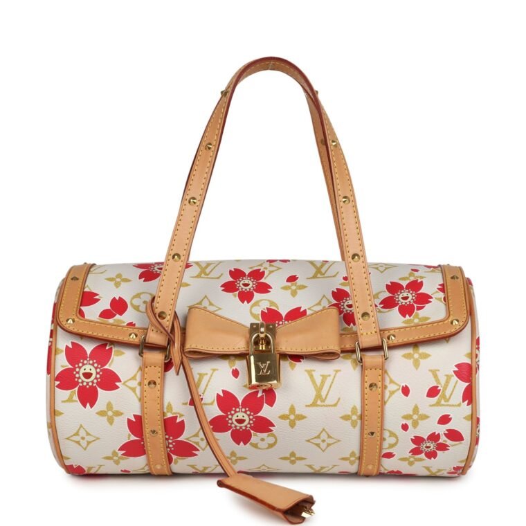 Vintage Louis Vuitton Papillon Cream Red — Buy Now