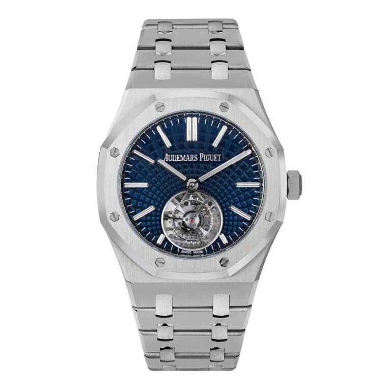 Audemars Piguet Royal Oak "Smoked Blue" 41mm Stainless Steel 2021 for Sale