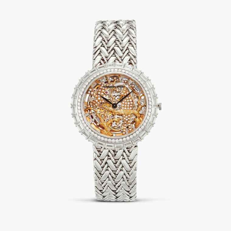 Audemars Piguet Vintage Bracelet Watch 37.5mm White Gold 1994 for Sale