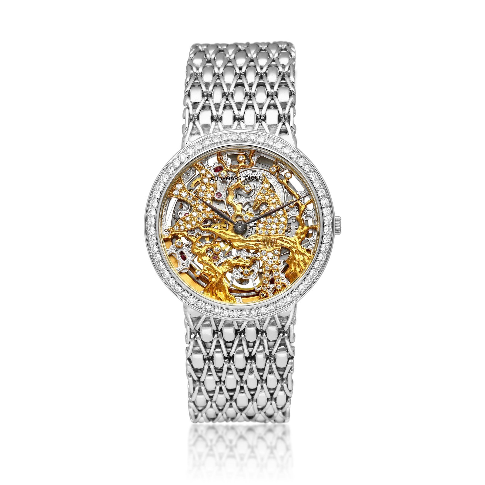 Audemars Piguet Vintage Bracelet Watch White Gold 1995