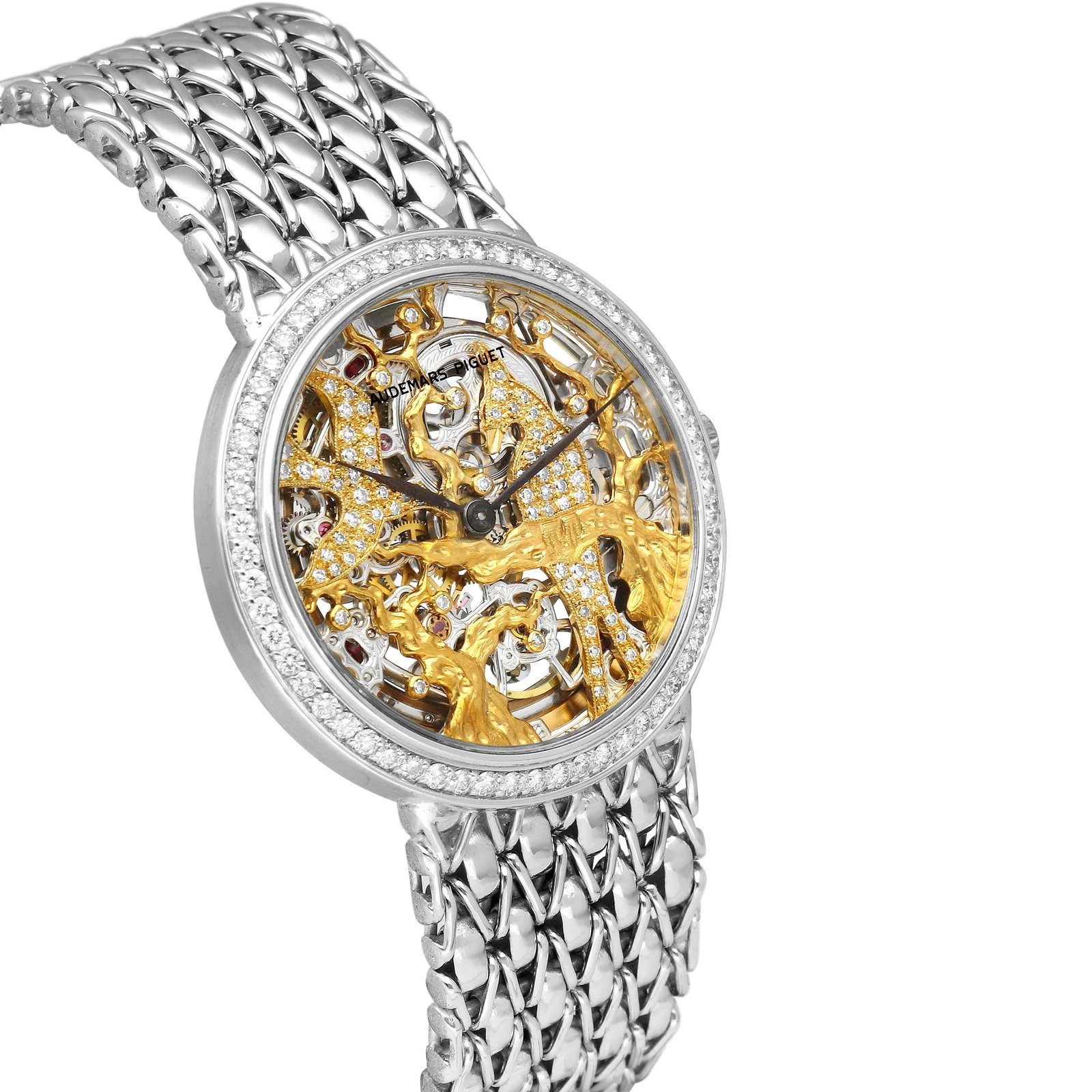 Audemars Piguet Vintage Bracelet Watch White Gold 1995 — view 2