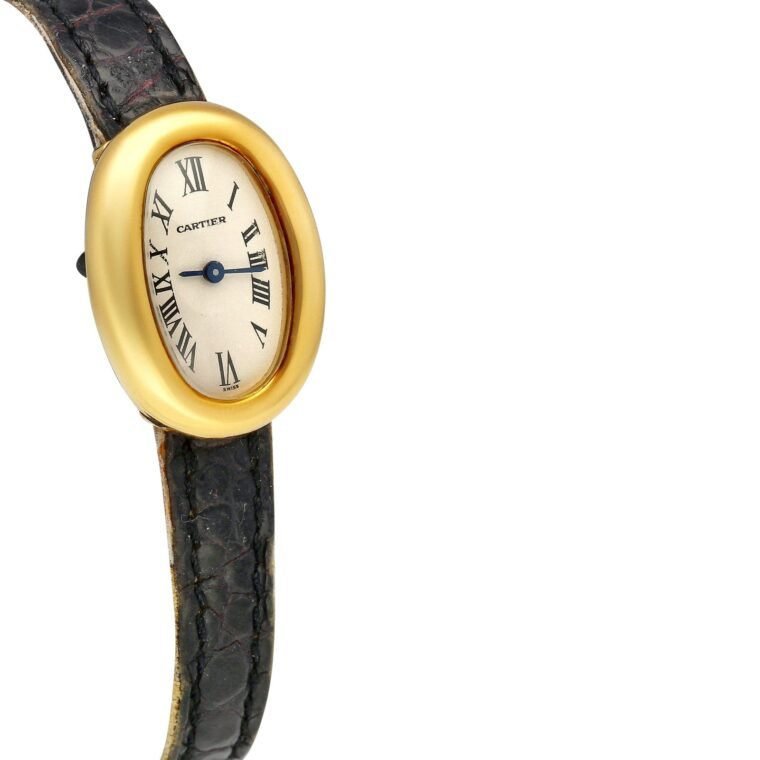 Cartier Baignoire Mini 24mm Yellow Gold 1992 for Sale — alternate view