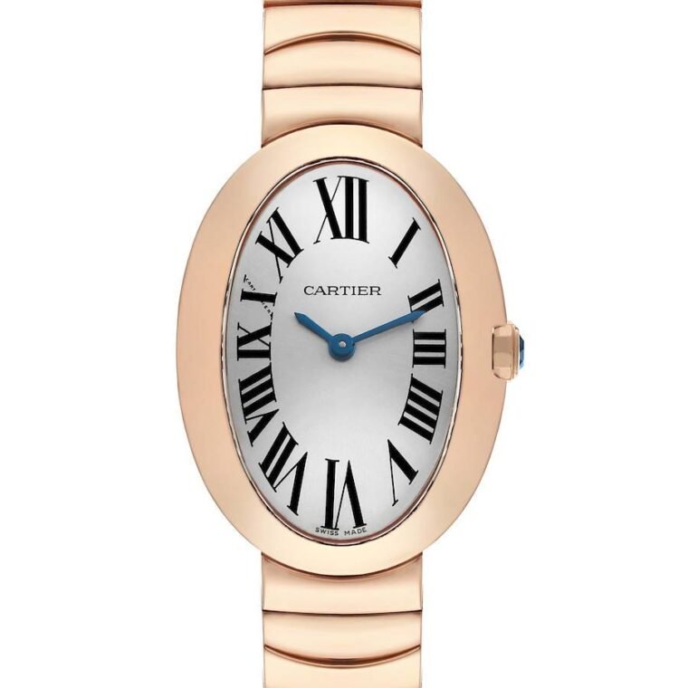 Cartier Baignoire 30mm Rose Gold for Sale — alternate view