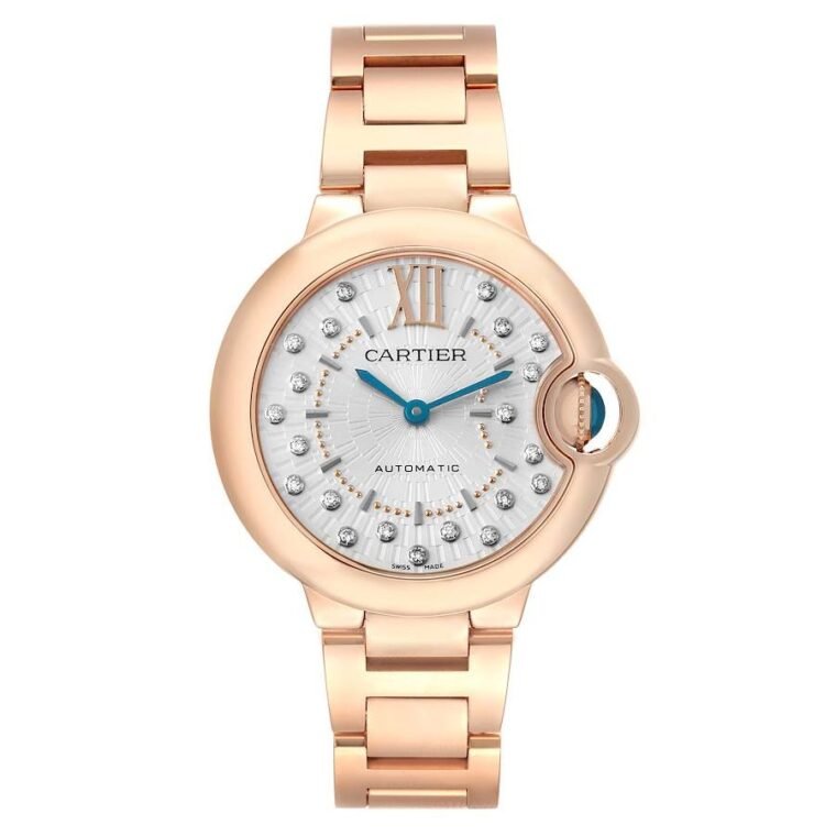 Cartier Ballon Bleu WGBB0054 33mm Rose Gold 2023 for Sale